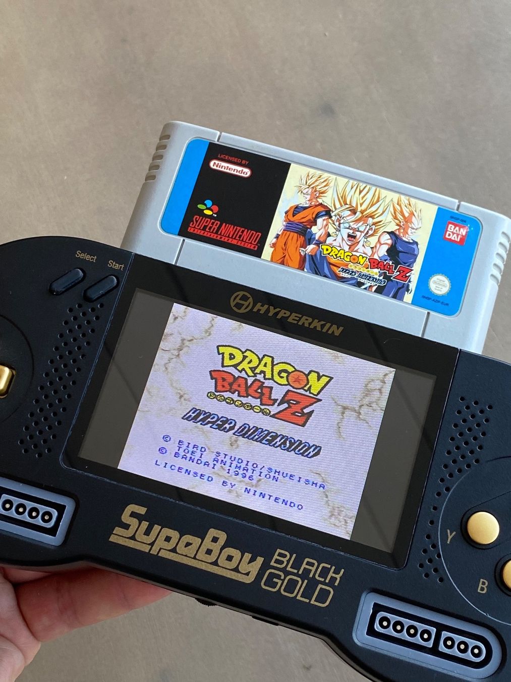 Nintendo Spiele: Dragon Ball Z Hyper Dimension SNES - Super Nintendo Game – Gebraucht aus Basel von  2