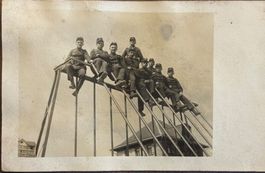 2 x Infanterie RS 1914, Militär, Fotokarten