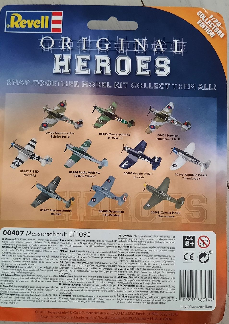 Revell Modellbausätze & Standmodelle: Messerschmitt Bf1 09E – Neu und originalverpackt aus Engelburg von Clictop 1