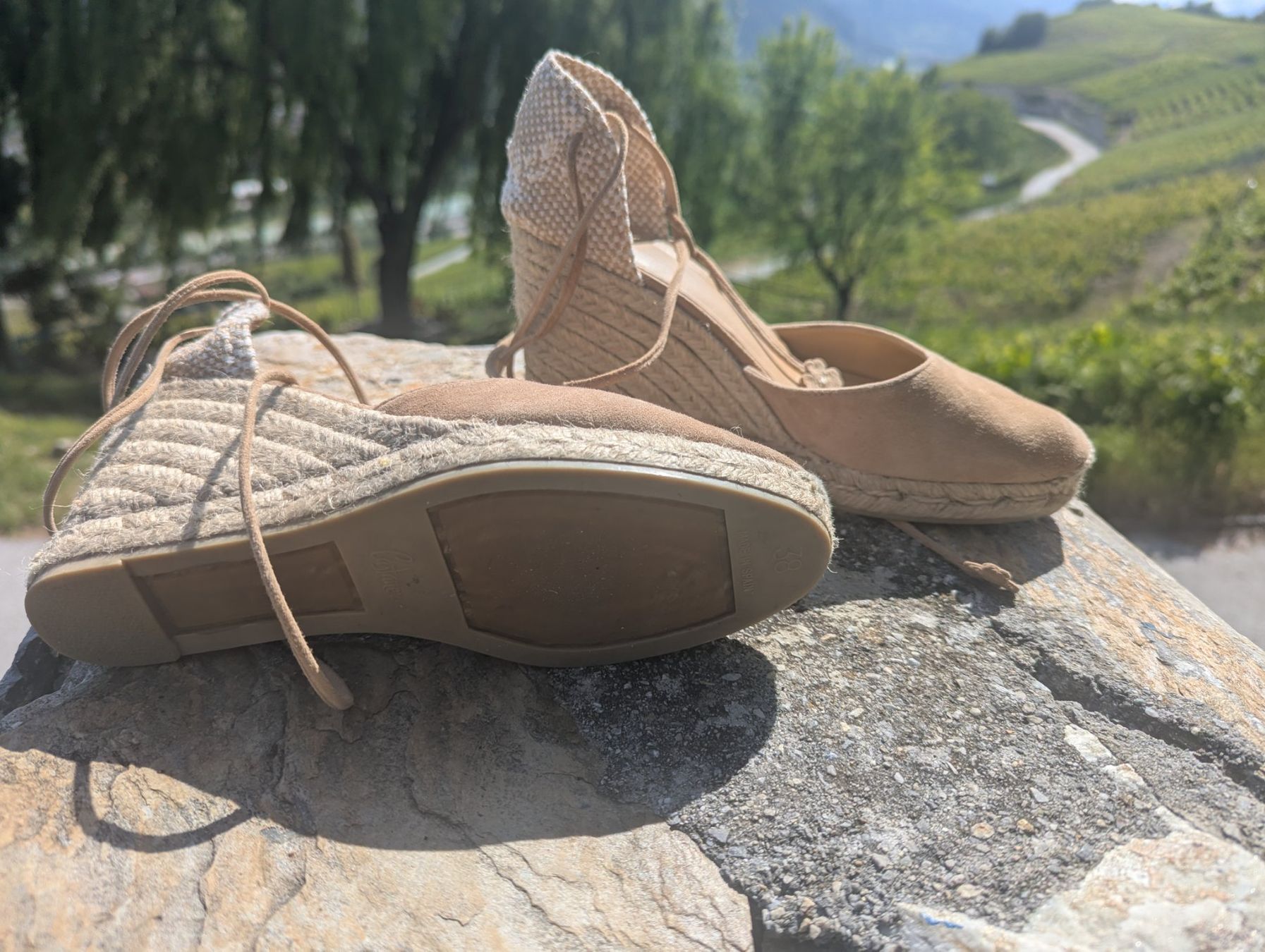 Scarpe da donna: Castaner Carina espadrilles compensées beiges T 38 – Usato da Ollon VS venduto da baulinda78 2