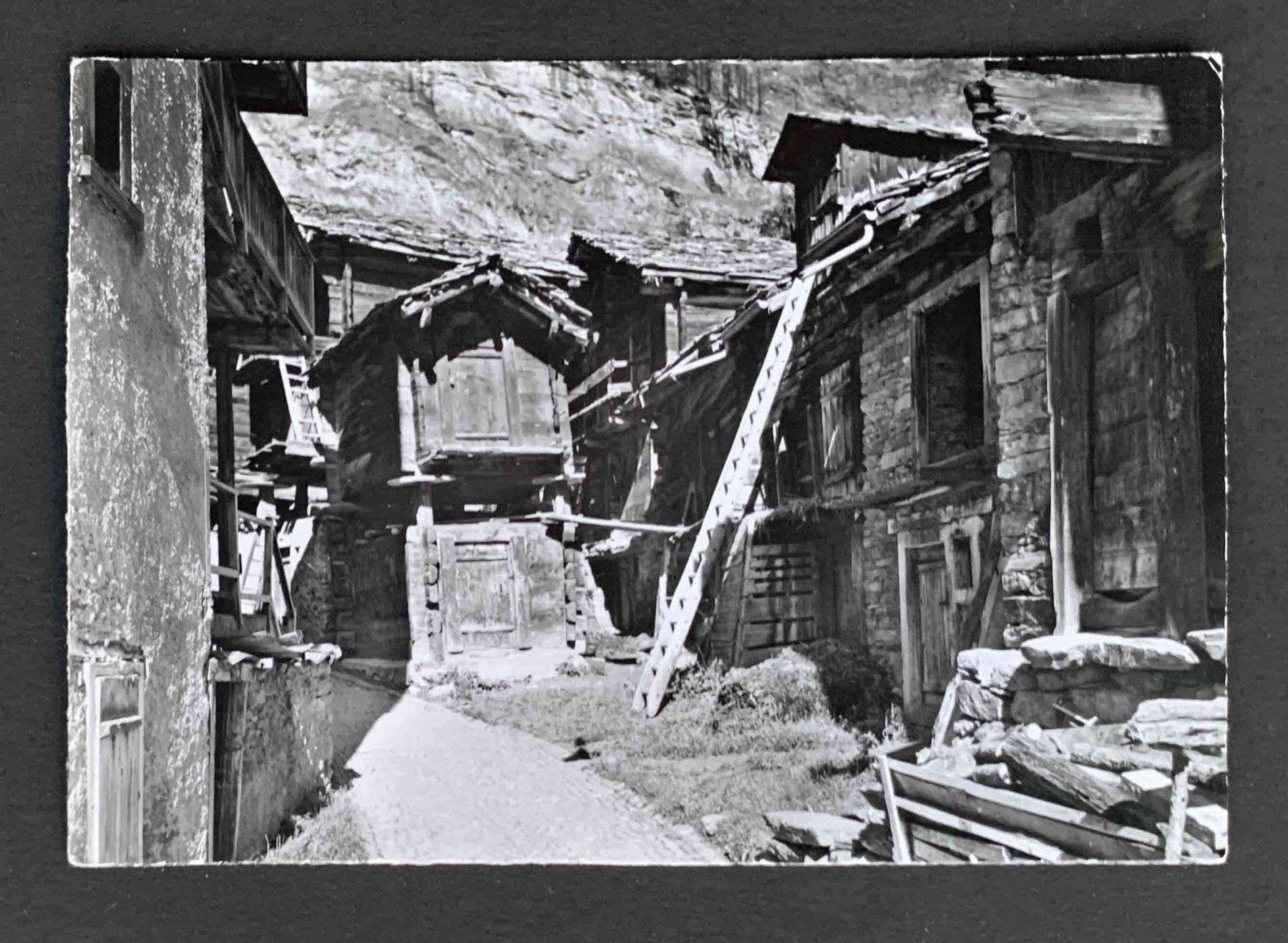 Cartoline postali: AK Zermatt Alte Dorfpartie – Usato da Goldau venduto da artelier1