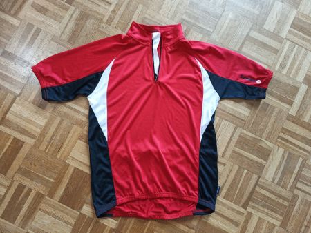 Stoke Kinder Velo Trikot Gr 164 Shirt rot Top Zustand
