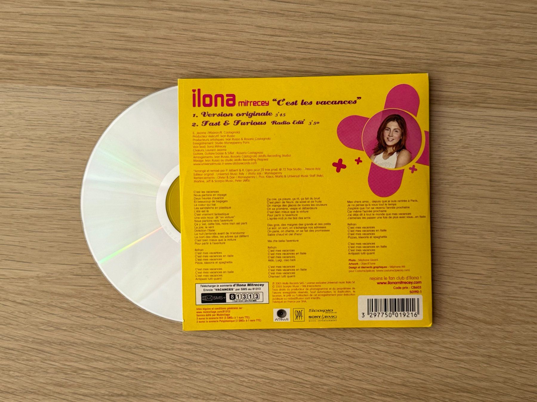 CD: CD Ilona - C'est les vacances – Usato da Genève venduto da Reveur 1