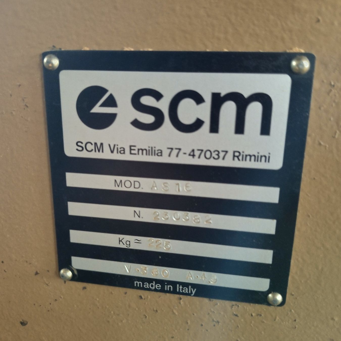 SCM Tutte le macchine: Langlochbohrmaschine SCM – Usato da Herisau venduto da kernbo 6