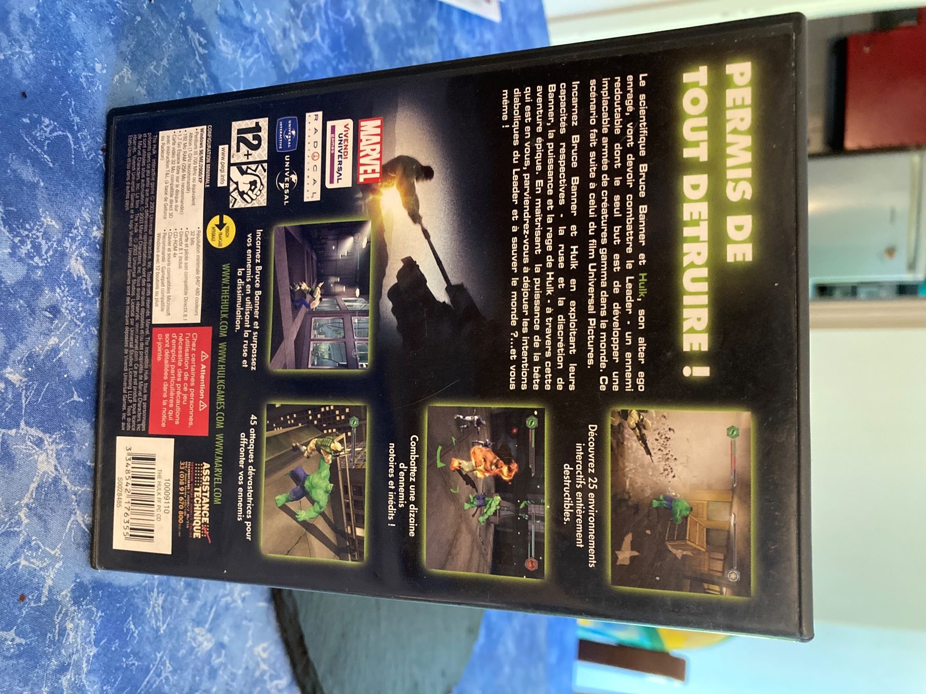 PC: Hulk cd rom pc permis de tout détruire – Usato da Versoix venduto da Jeannot57 1