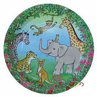 Partyset - Partygeschirr Zoo, Safari