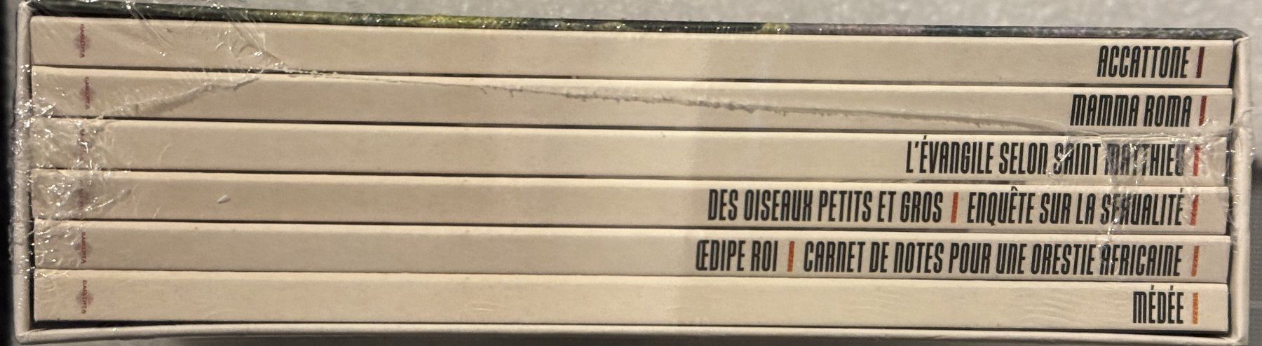 Tutti i DVDs: Pasolini 100 ans ! En 9 films Blu-ray – Nuovo e nell'imballaggio originale da Semsales venduto da __Florian__ 5