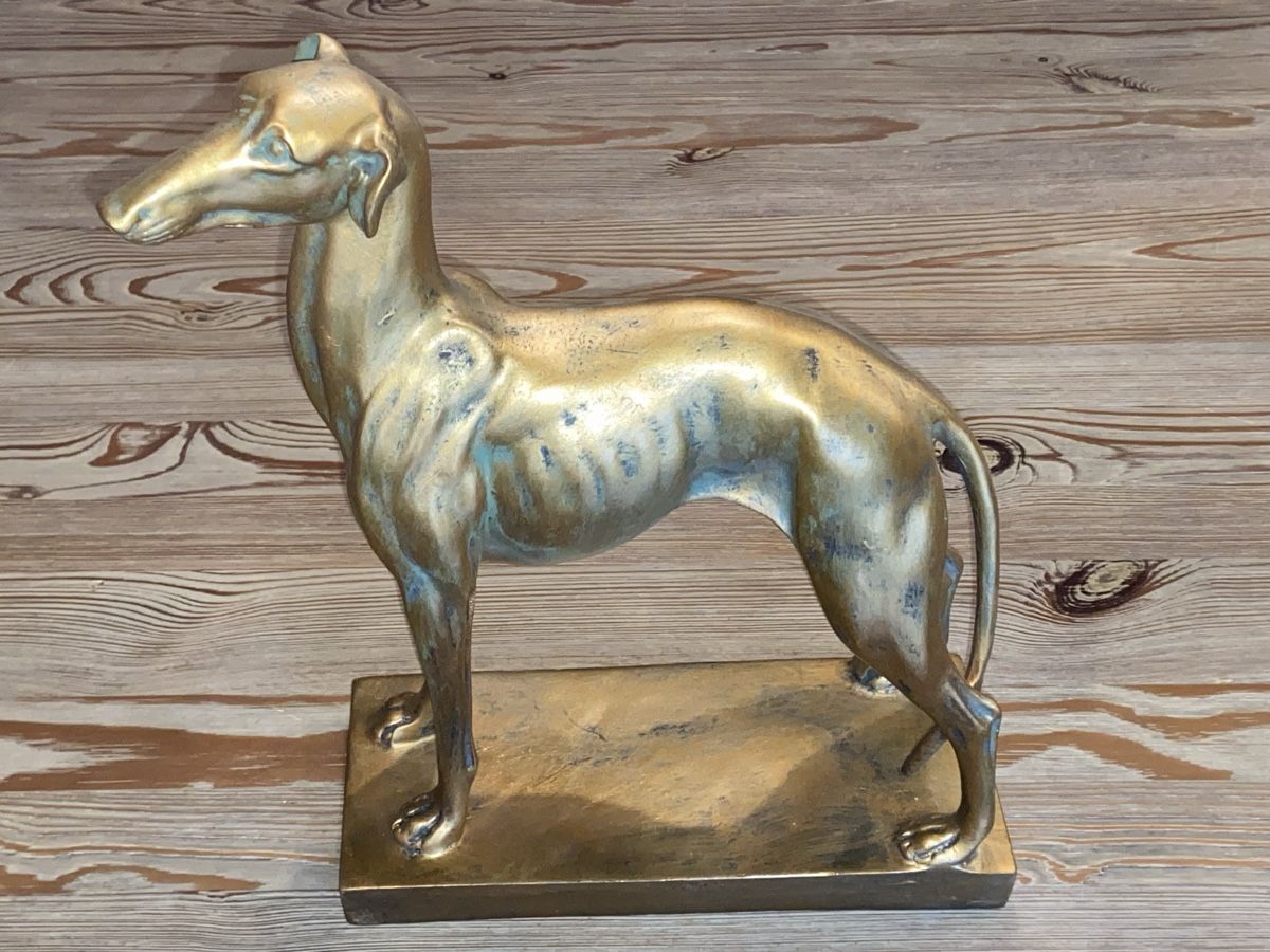 Statuette: Windhund aus Resin – Usato da Düdingen venduto da Reconflo 2
