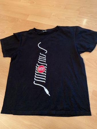 T-shirt noir Super Bock Montreux Jazz Festival t. S