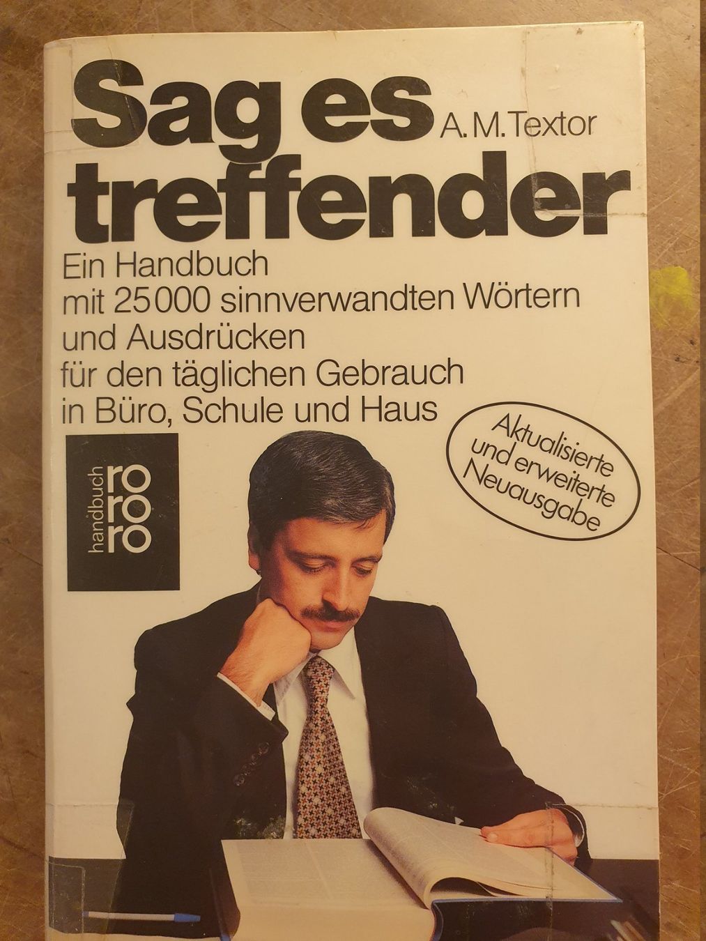 Livres: Sag es treffender - A.M. Textor – D'occasion à Zürich par loosebone