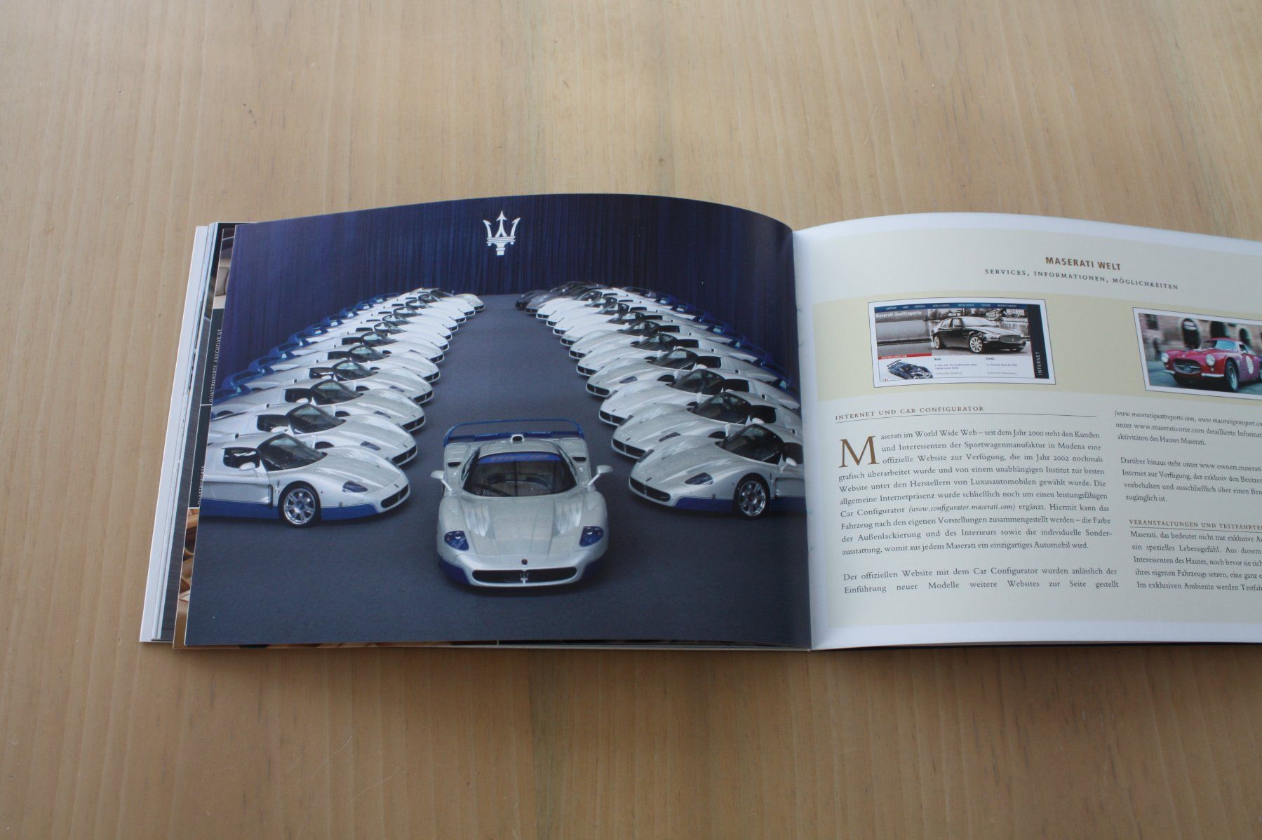 Maserati Documenti: Maserati Presse Prospekt und CD  Genf 2006 – Usato da Wikon venduto da erwin400 9