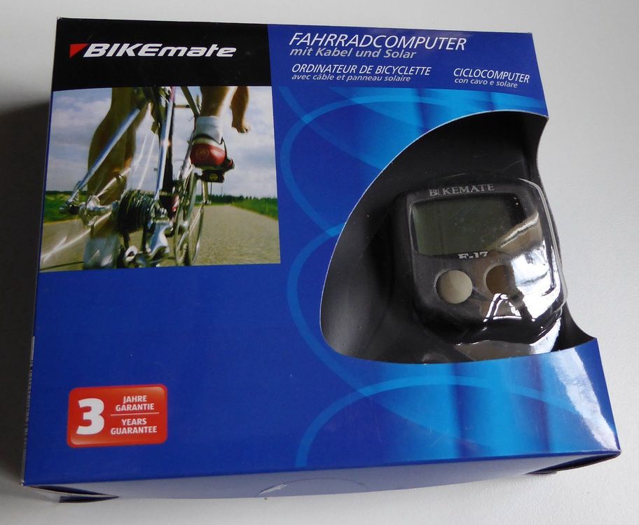 Bikemate mit Kabel und Solar, neu Kaufen auf Ricardo