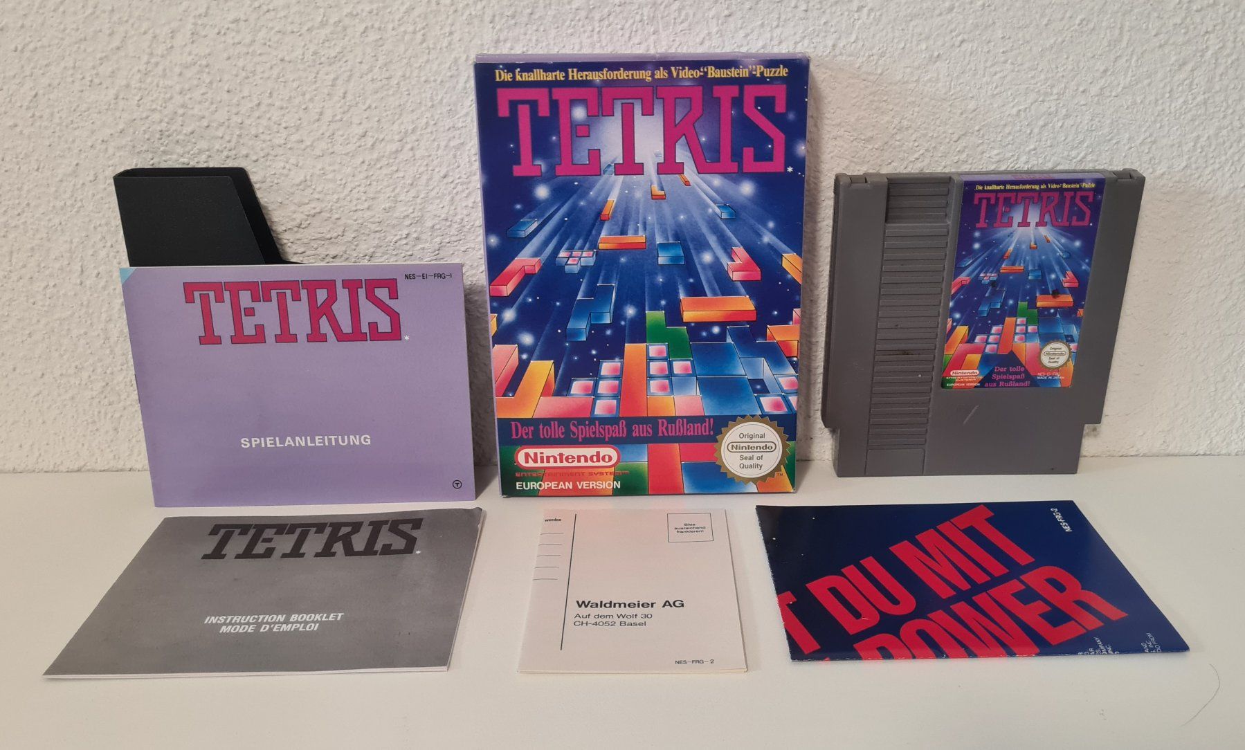 Nintendo Jeux: TETRIS - CIB / Pal B Nintendo NES – D'occasion à Dübendorf par digital_bath