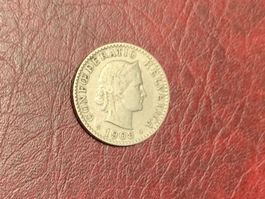 Schweiz 20 Rappen 1908