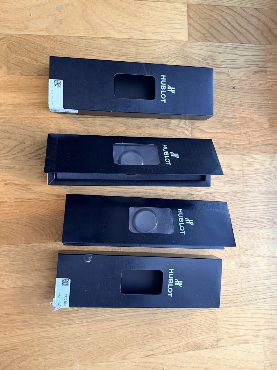 Scatole porta orologi: Hublot 2 X Transportetui – Usato da Grenchen venduto da jarek42 1