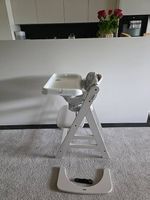 Hauck Alpha+ Hochstuhl Set  Hellgrau (Inkl. Tray & Polster)