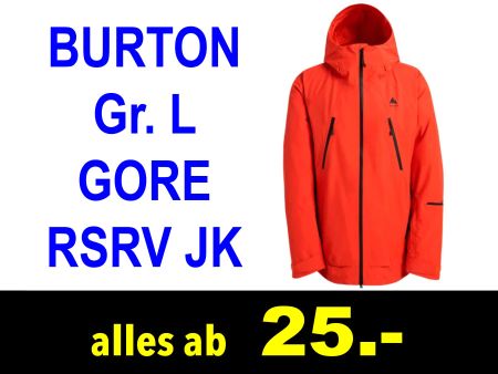 18. & 20. JUNI 🟡  Snowboardjacke BURTON Gr. L  /325B