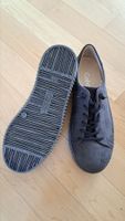 Schwarze Echtleder Gabor Schuhe 4