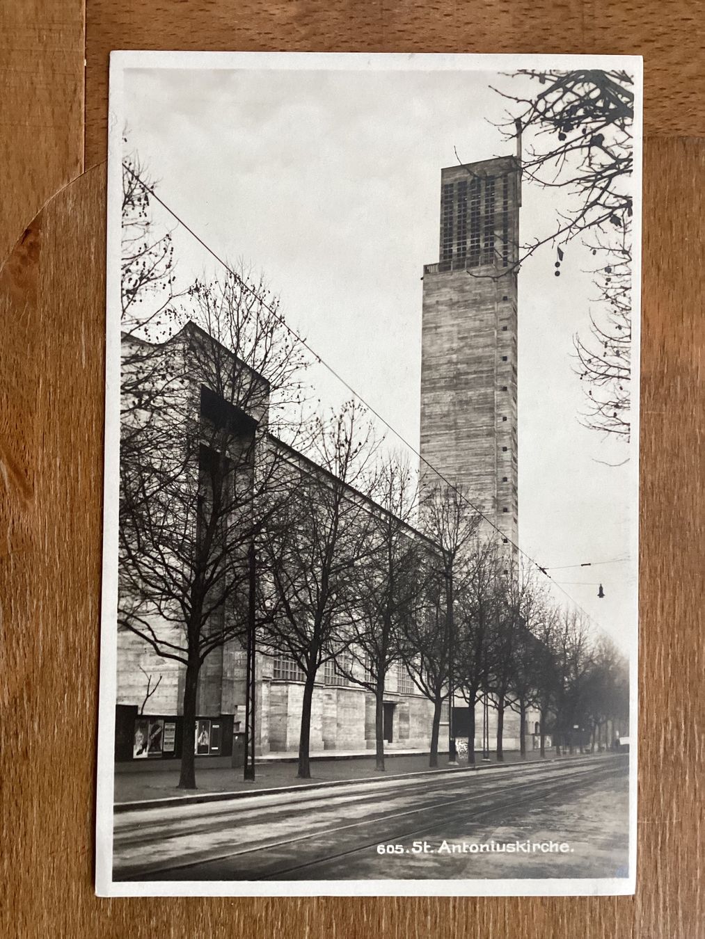 Ansichtskarten: AK Basel. St. Antoniuskirche – Gebraucht aus Zürich von Tolima194