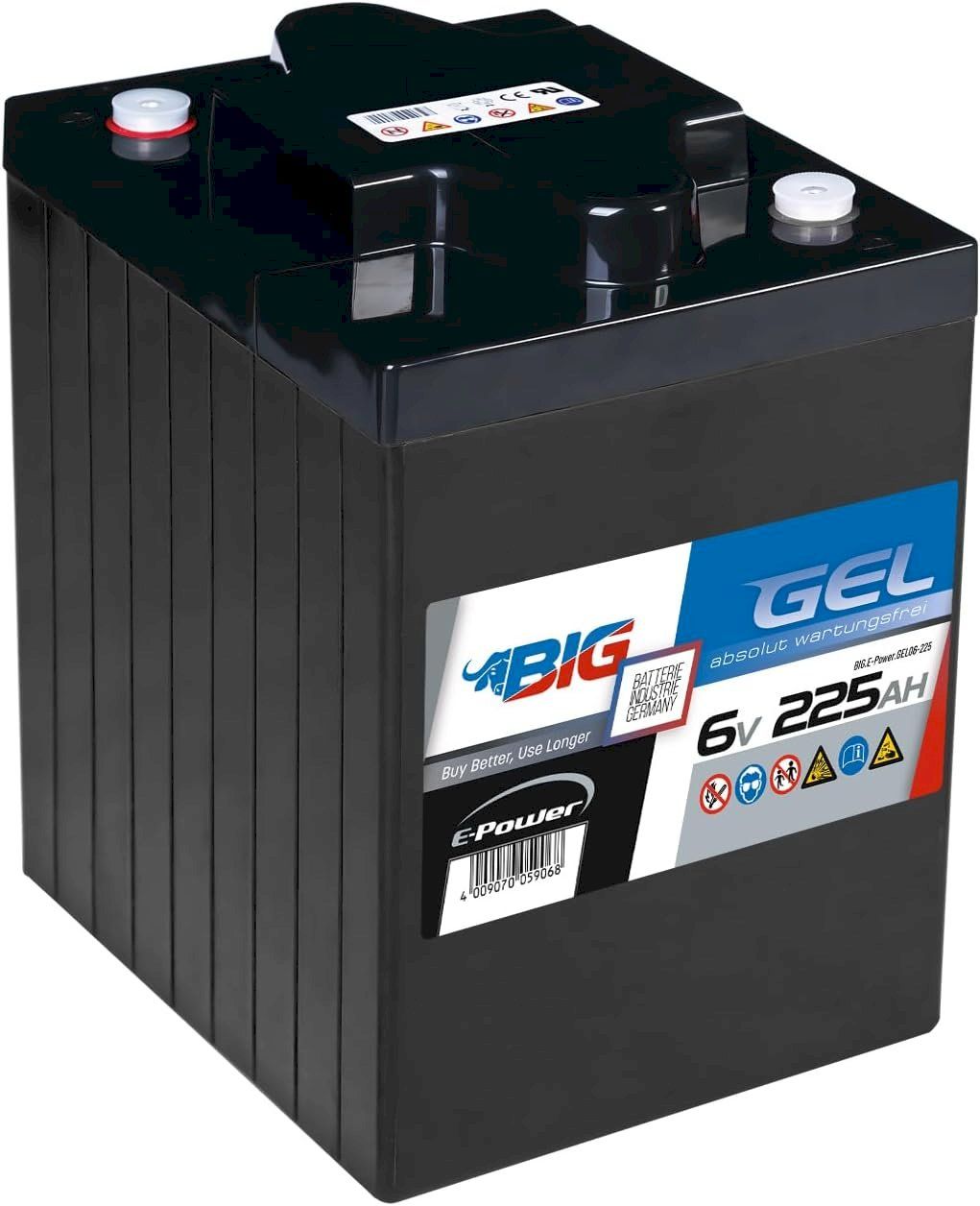 Batterien: BIG E-Power GEL 6V 225Ah – Neu und originalverpackt aus Bottighofen von zaap 1