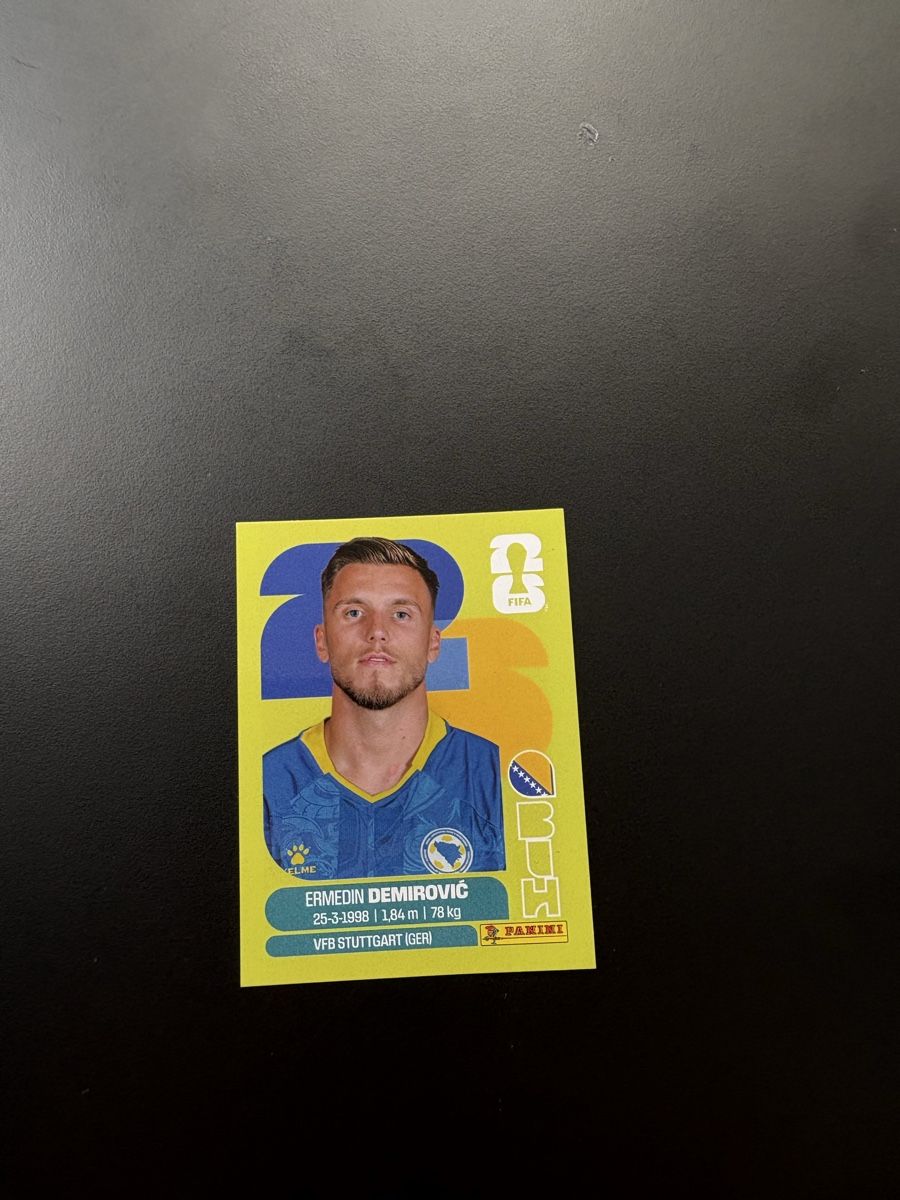Panini Carte collezionabili: Panini Ermedin Demirovic BIH 17 – Nuovo (secondo la descrizione) da Langrickenbach venduto da swissluca