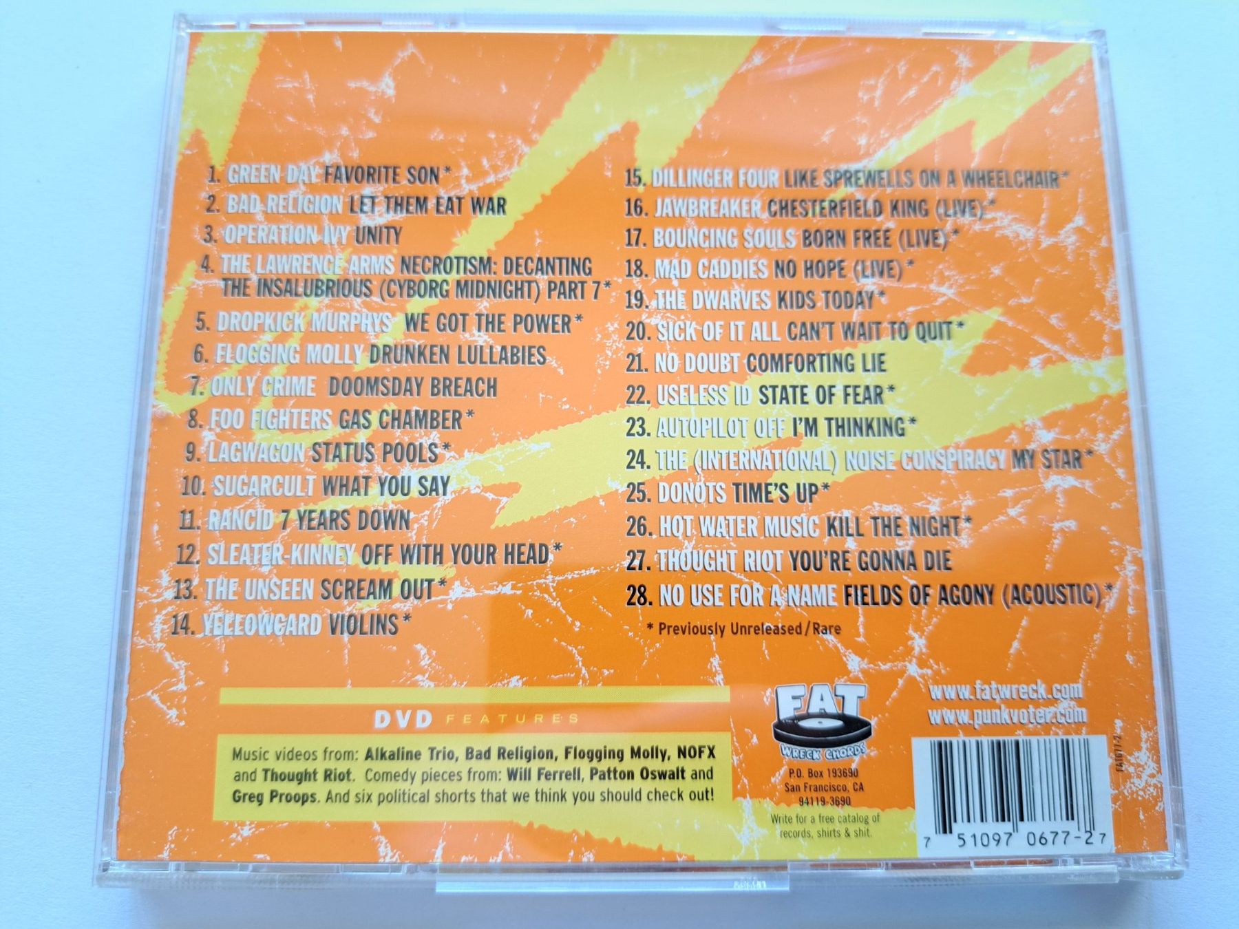 CD: Cd Rock against Bush Volume 2 / 2 Cds compilation – Usato da Pully venduto da bro_n52j 1