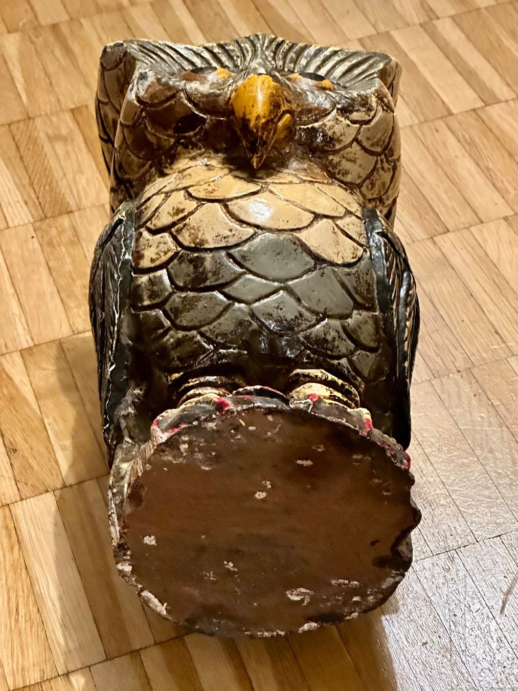 Statuette: Holz Eule – Usato da Zürich venduto da marusapulmi 3