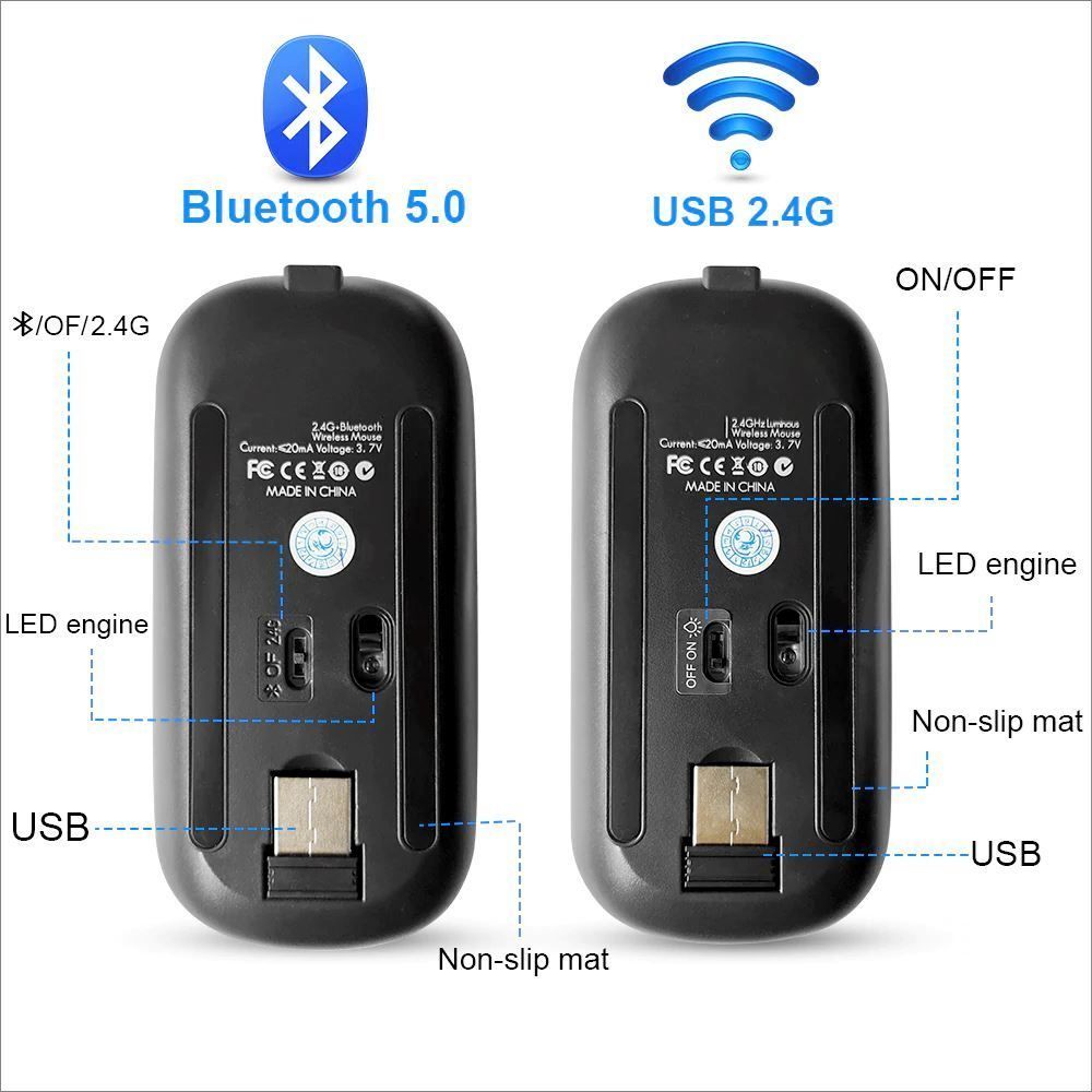 Souris: Mouse Maus Bluetooth Mac PC Ipad Android iphone – Neuf (Voir description) à Chiasso par online.shop 8
