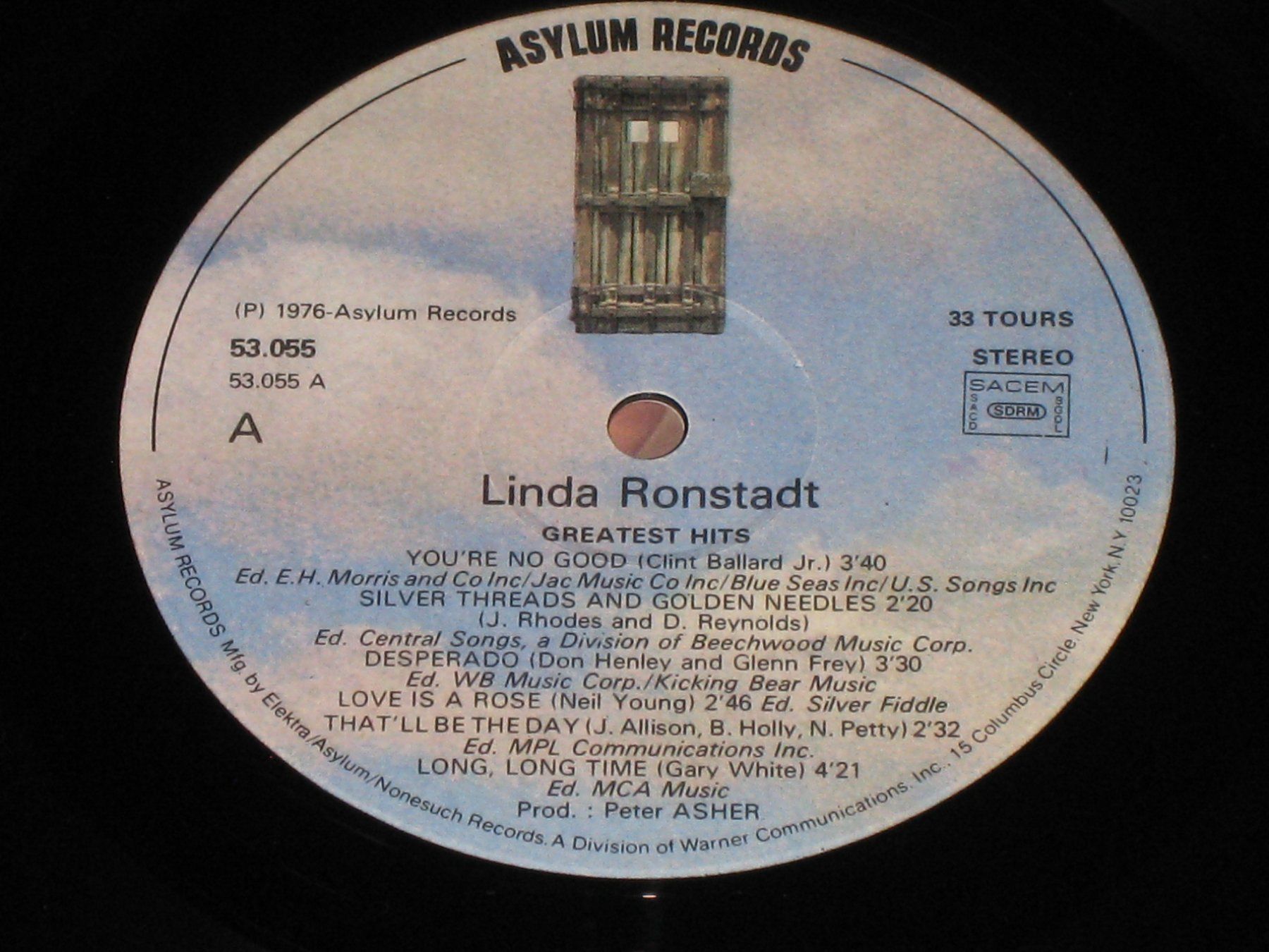 Dischi in vinile: LP - LINDA RONSTADT - GREATEST HITS – Usato da Steckborn venduto da Quo7 2
