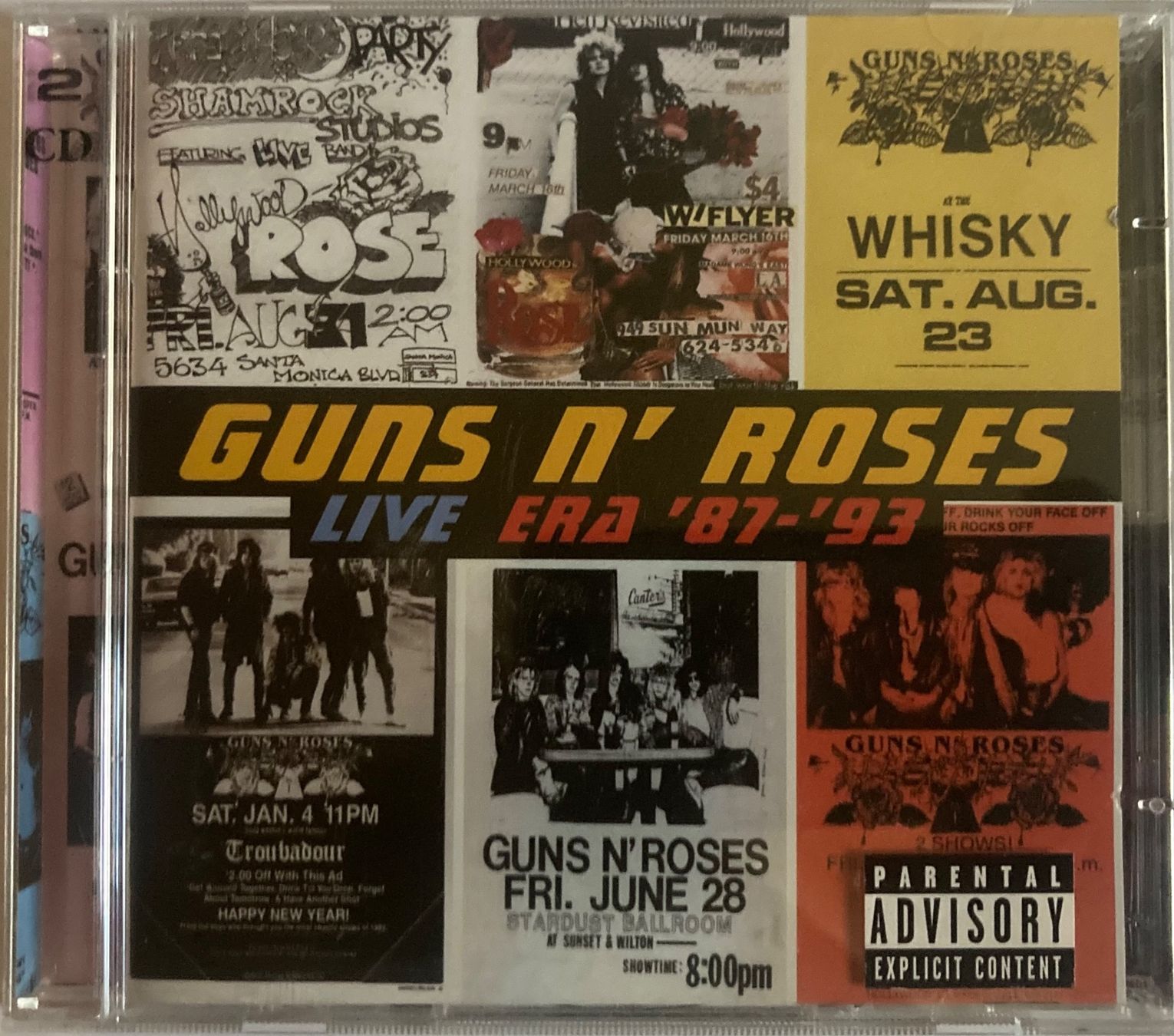 CD: GUNS N' ROSES - LIVE ERA '87-'93 – Usato da Poliez-Pittet venduto da Newtown-Records