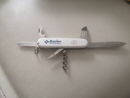 Victorinox Spartan "Basler Versicherungen" weiss Top!