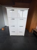 Schuhschrank Stabil Modern Hochglanz Weiss