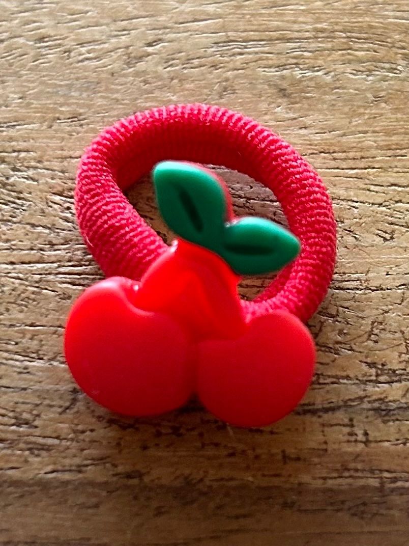 Accessori per capelli: 10 Stück Kinder Haargummis Kirschen – Nuovo e nell'imballaggio originale da Geneve venduto da vane267 1