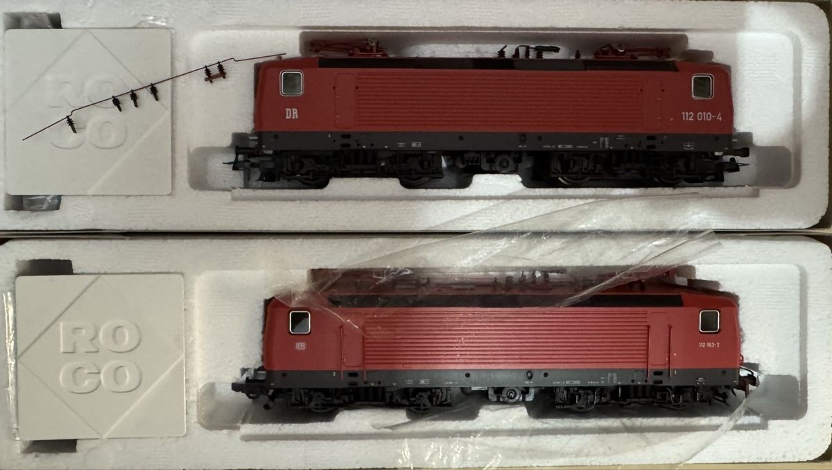 Roco Modellini di ferrovie: DB Loks rot 2.Stk – Usato da Esslingen venduto da Ursr1