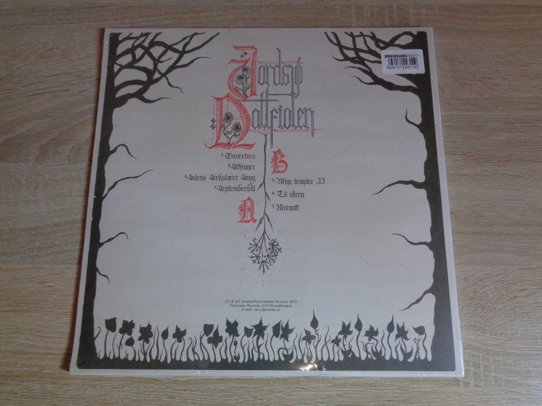 Dischi in vinile: JORDSJO - NATTFIOLEN (LP) NEU – Nuovo e nell'imballaggio originale da Weiningen ZH venduto da Princebebe 1