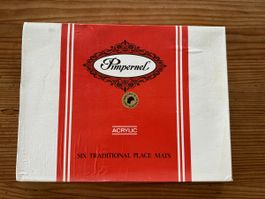 6 Pimpernel Platzsets, Sydney Australien, Acryl