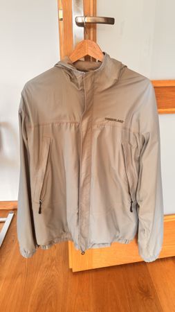 Timberland Windbreaker Jacke beige Grösse L guter Zustand
