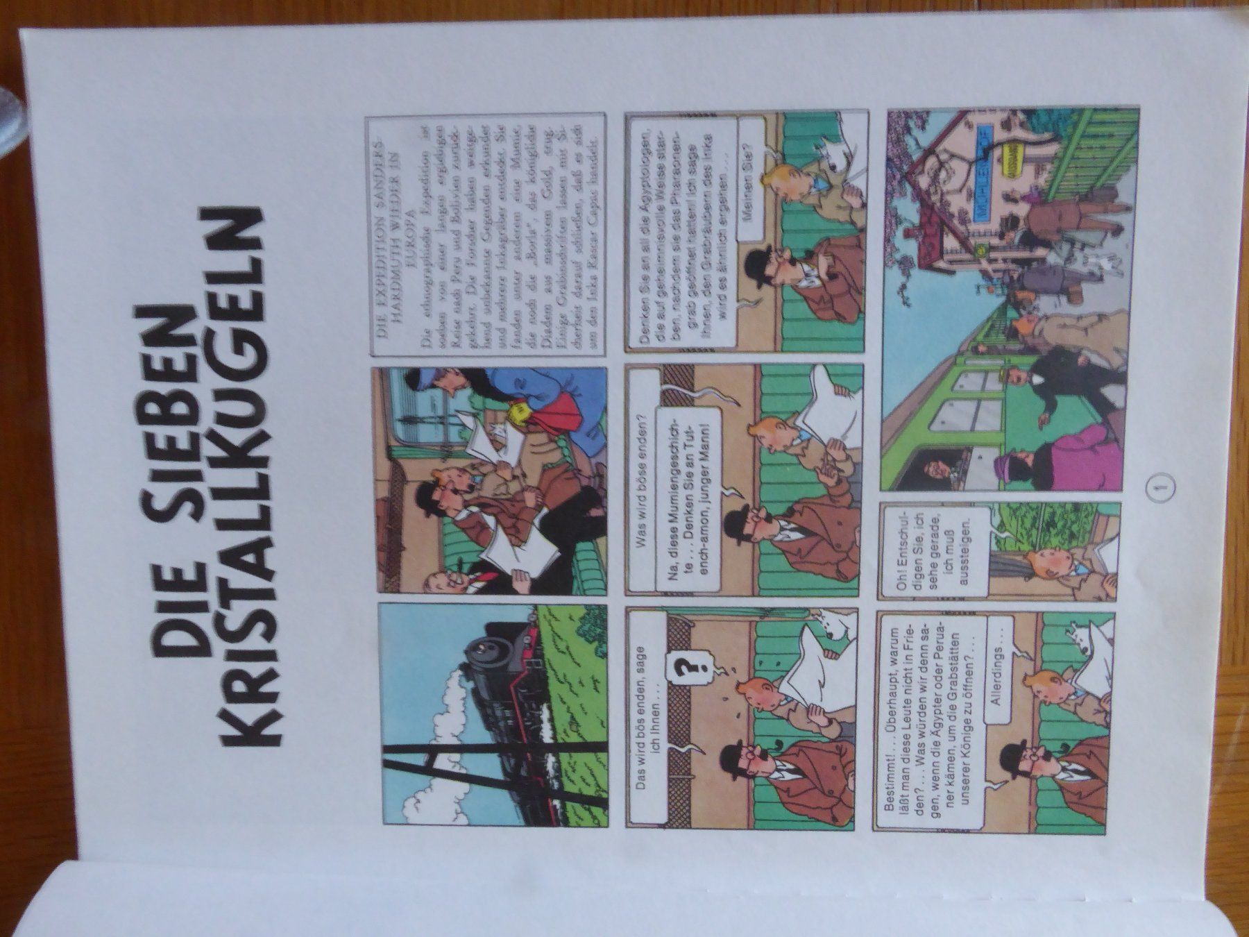 Fumetti: Tim & Struppi die 7 Kristallkugeln – Usato da Gossau SG venduto da tenerife11 3