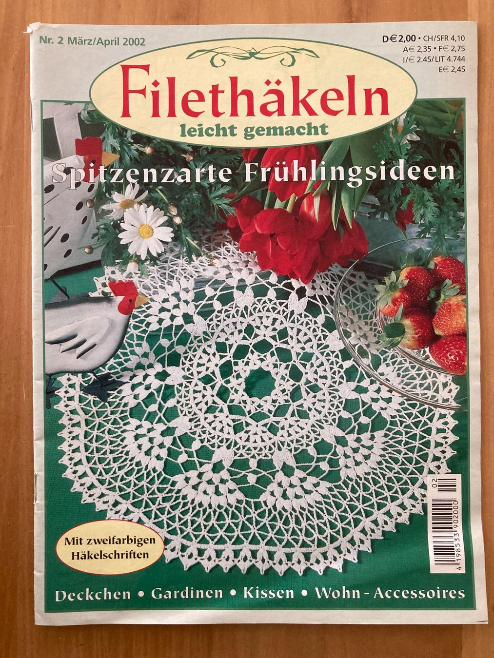 Zeitschriften & Magazine: Filethäkeln : leicht gemacht Spitzendeckchen Gardinen... etc – Gebraucht aus Subingen von ArtBead