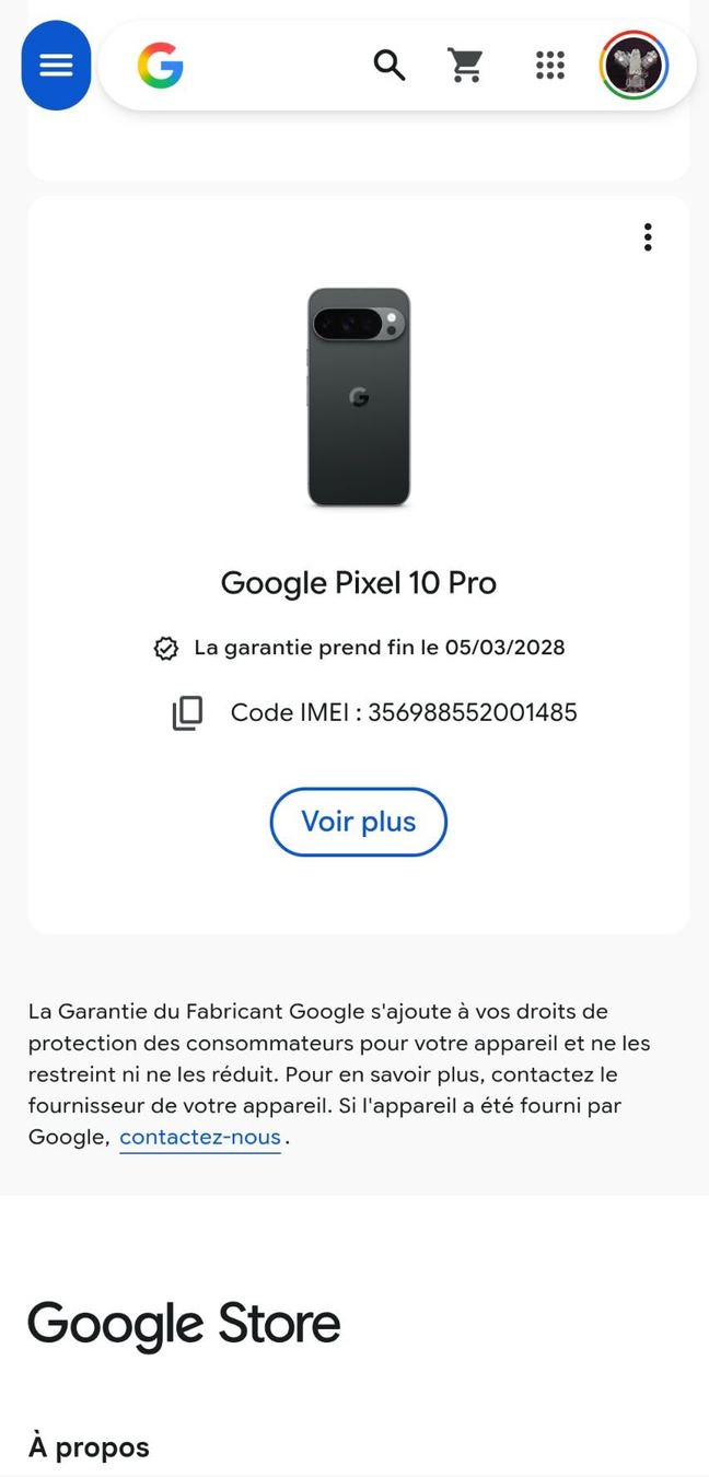 Google Handys / Smartphones: Google Pixel 10 Pro 256 Gb – Neu (gemäss Beschreibung) aus Collonges von Jjpierre 4