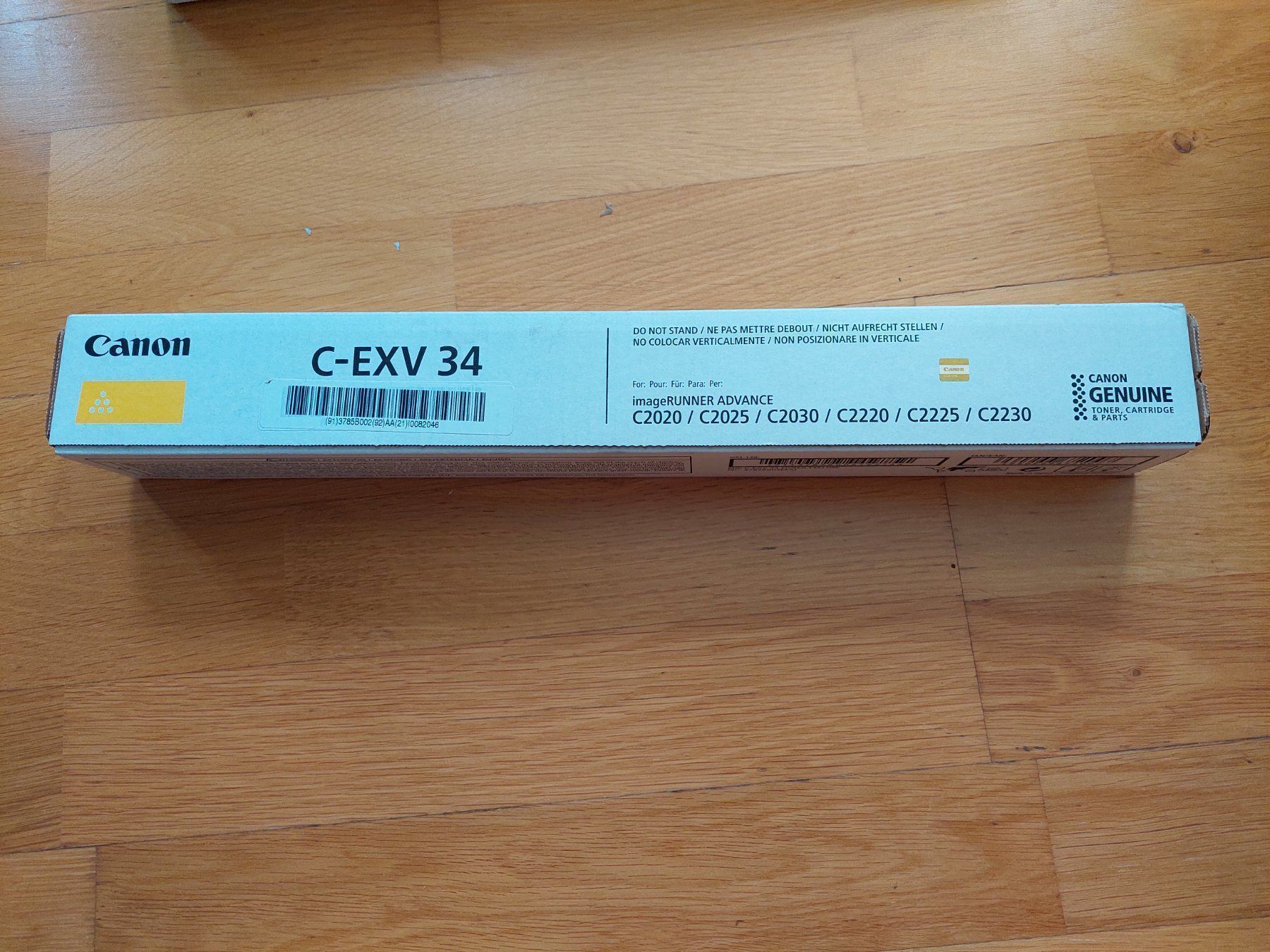 Canon Cartucce per stampanti & toner: Toner original Canon C-EXV34 gelb – Nuovo e nell'imballaggio originale da Zürich venduto da makimakimak