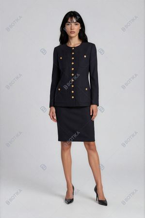 Authentique Tailleur Chanel Vintage Années 90 - T/M noir