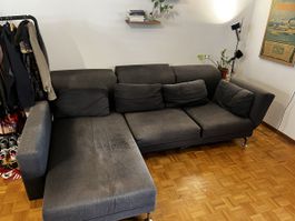 Ecksofa brühl grau mit Gebrauchsspuren Sitzmöbel