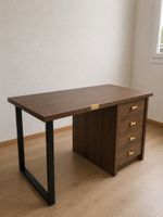 Bureau design style Mid-Century Modern avec 4 tiroirs