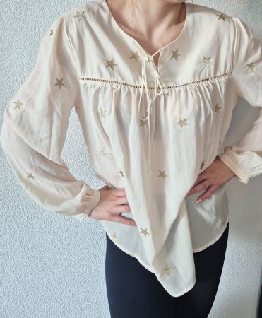 TUNIKA BLUSE L 40 42 LAST GIRL STAR TOP LONGBLUSE SHIRT