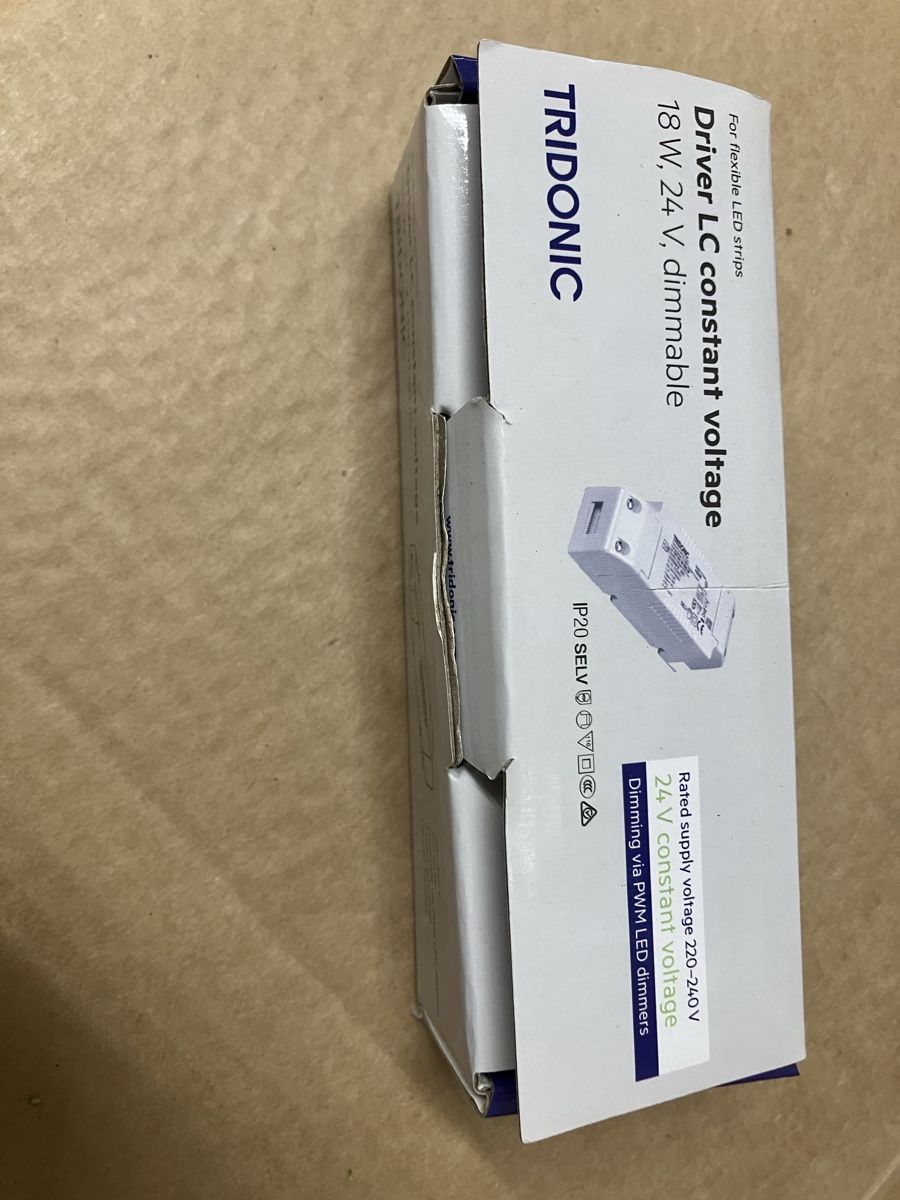 Elektronikbauteile: Tridonic LED Trafo, 18W/24V, Dimmbar - Neu – Neu (gemäss Beschreibung) aus Ilanz von Celi.hull