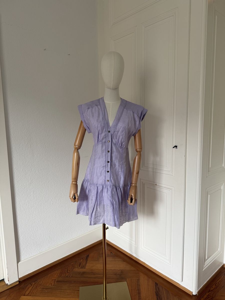 Sandro Vestiti: Sandro Dress - Lilac - Size 36 - BNWT! – Nuovo (secondo la descrizione) da Genève venduto da nba_l98n 7
