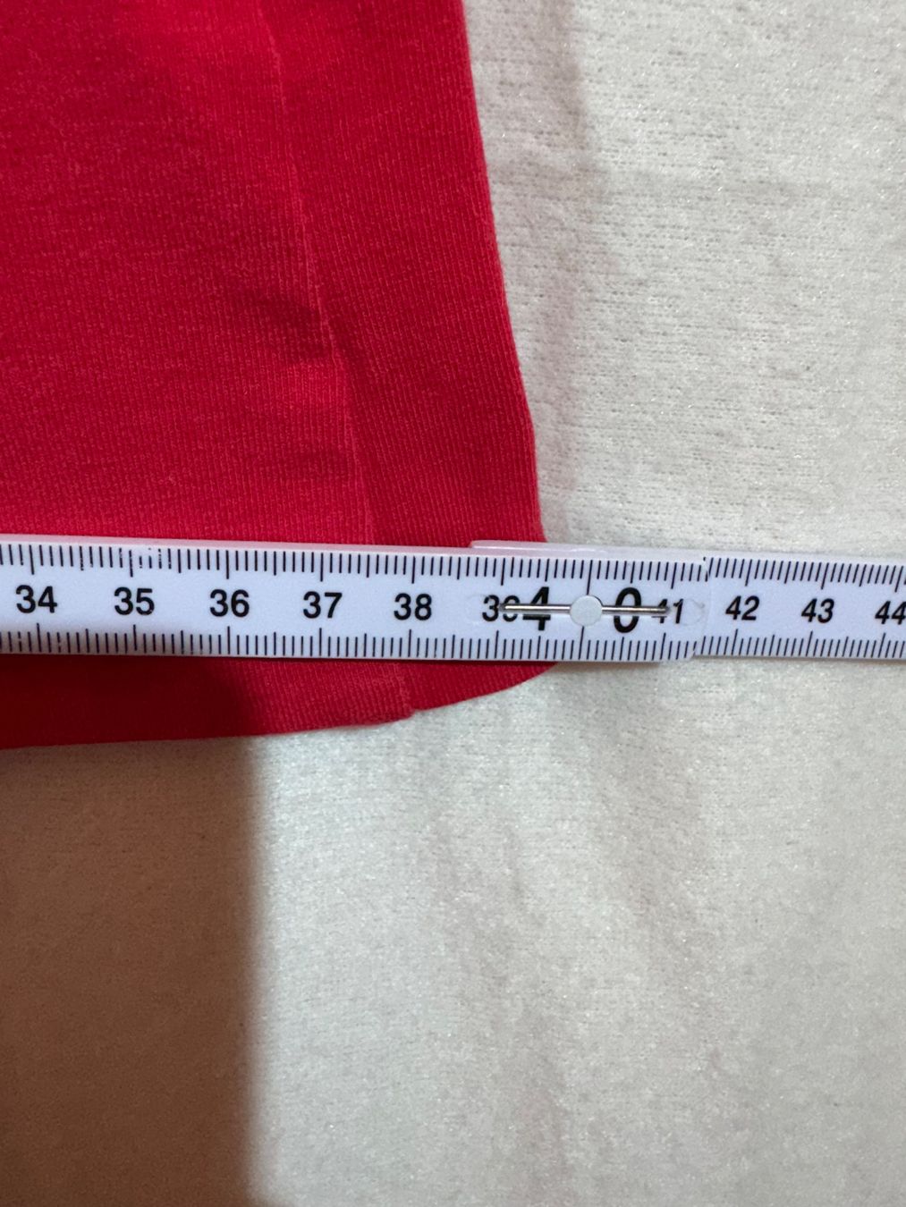 Top: Schönes rotes Basic Top von F&F Gr. 36 – Usato da Grosswangen venduto da second_hand_dress 3