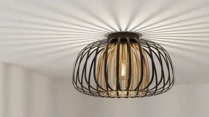 Eglo Kronleuchter & Deckenlampen: EGLO Deckenleuchte ENCINITOS Schwarz/Gold – Gebraucht aus Malters von Bw4 4