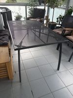Balkontisch/Gartentisch Metall schwarz guter Zustand
